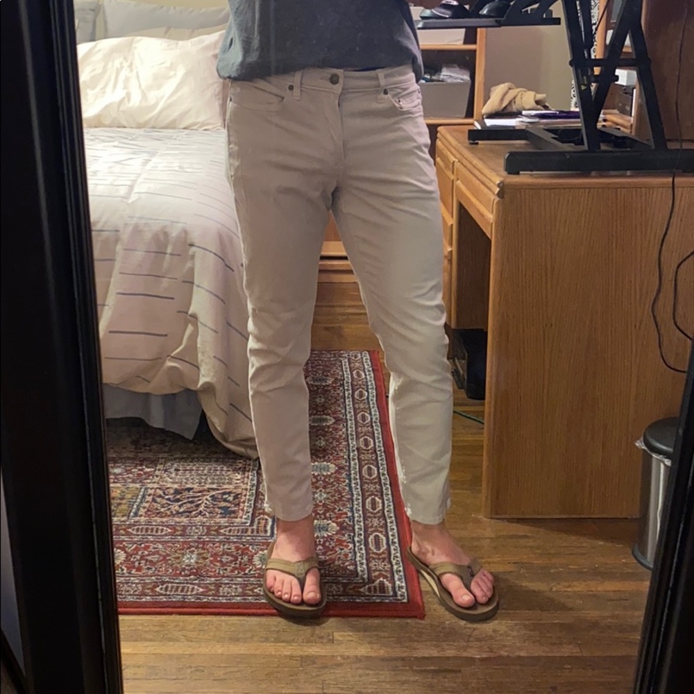 Sateen stretch skinny 5 pocket chinos 30x30